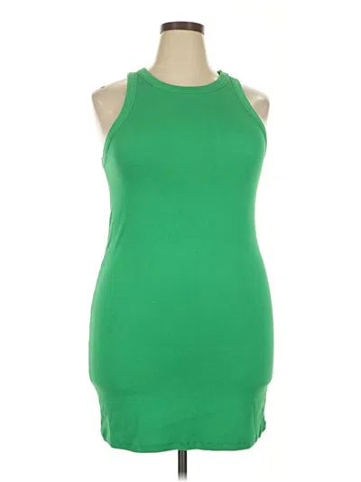 Pre-owned Old Navy Casual Dress In Green