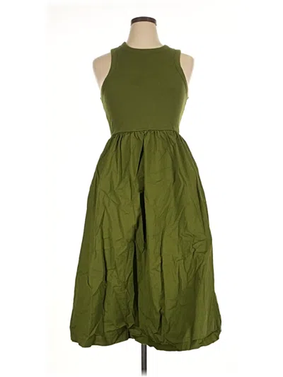 Pre-owned Old Navy Casual Dress In Green