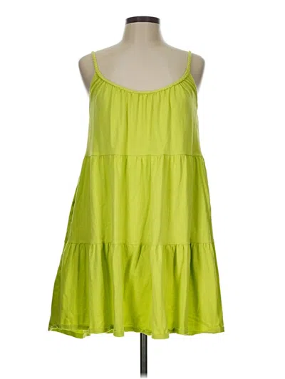 Pre-owned Old Navy Casual Dress In Green