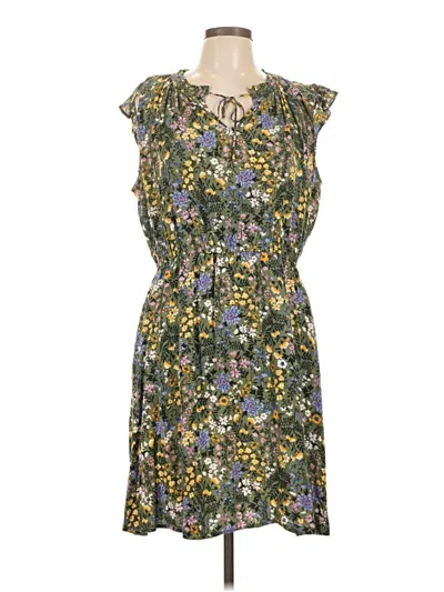 Pre-owned Old Navy Casual Dress In Green
