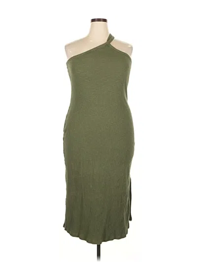 Pre-owned Old Navy Casual Dress In Green