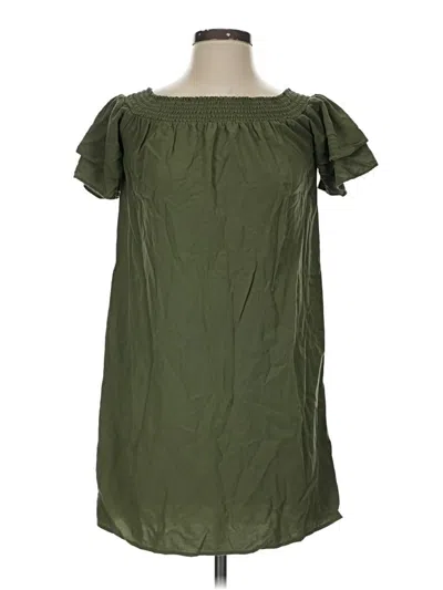 Pre-owned Old Navy Casual Dress In Green