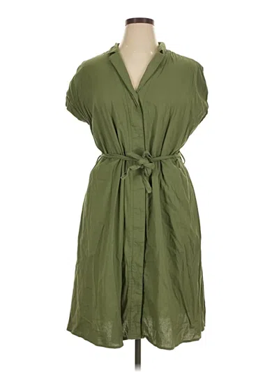Pre-owned Old Navy Casual Dress In Green