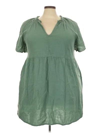 Pre-owned Old Navy Casual Dress In Green