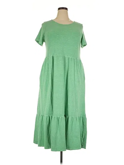 Pre-owned Old Navy Casual Dress In Green