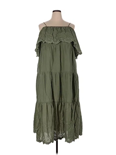 Pre-owned Old Navy Casual Dress In Green