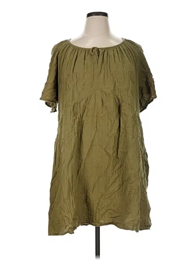 Pre-owned Old Navy Casual Dress In Green