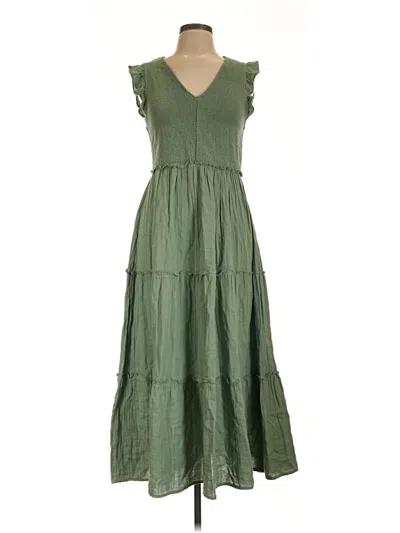 Pre-owned Old Navy Casual Dress In Green
