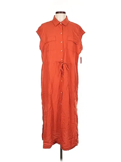 Old Navy Casual Dress In Orange