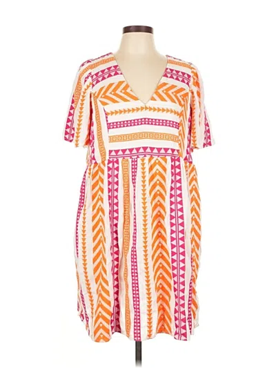 Pre-owned Old Navy Casual Dress In Orange