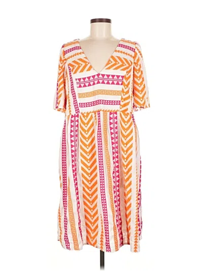 Pre-owned Old Navy Casual Dress In Orange