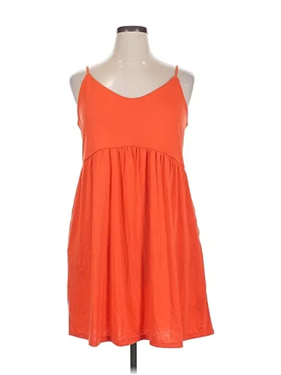 Pre-owned Old Navy Casual Dress In Orange