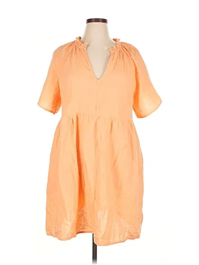 Pre-owned Old Navy Casual Dress In Orange