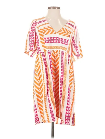 Pre-owned Old Navy Casual Dress In Orange