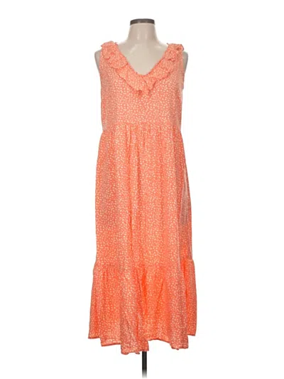Pre-owned Old Navy Casual Dress In Orange