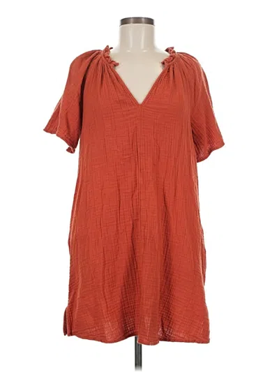 Pre-owned Old Navy Casual Dress In Orange