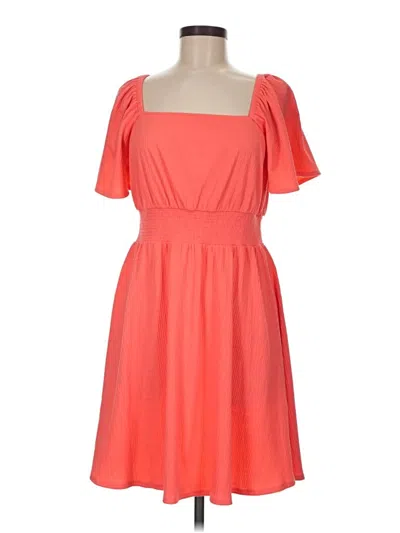 Pre-owned Old Navy Casual Dress In Orange