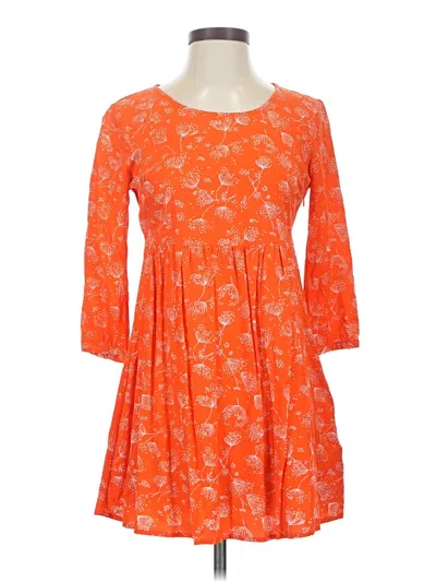 Pre-owned Old Navy Casual Dress In Orange