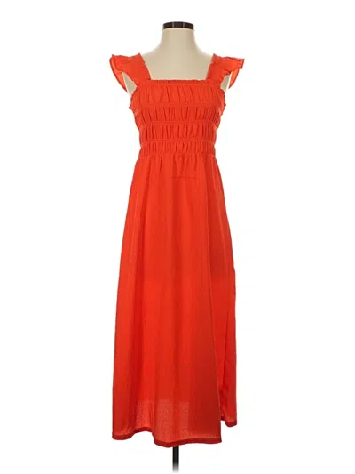 Old Navy Casual Dress In Orange