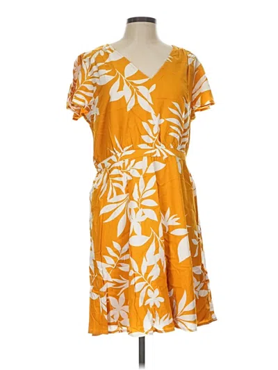 Old Navy Casual Dress In Orange