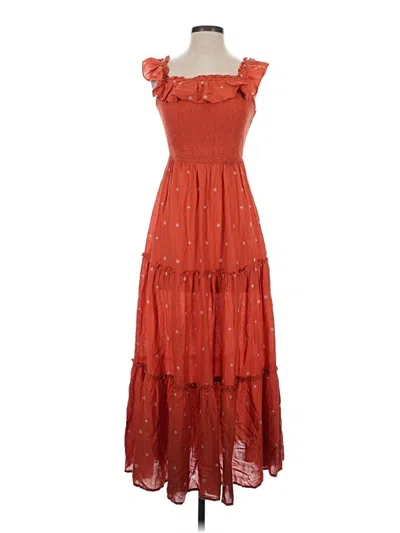 Old Navy Casual Dress In Orange