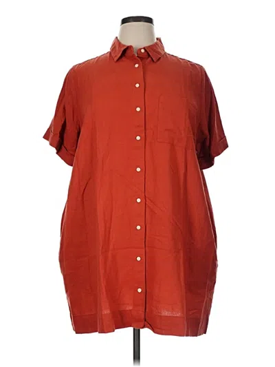Old Navy Casual Dress In Orange