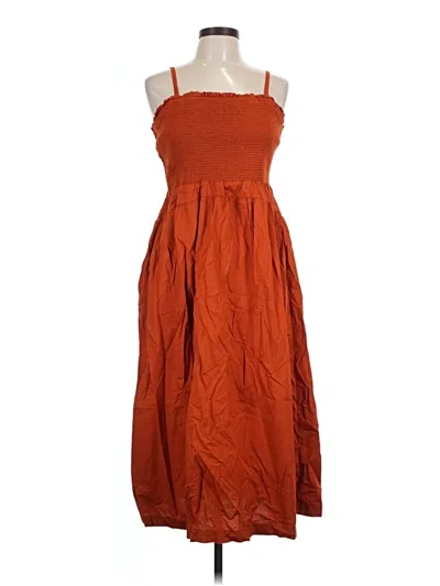 Pre-owned Old Navy Casual Dress In Orange