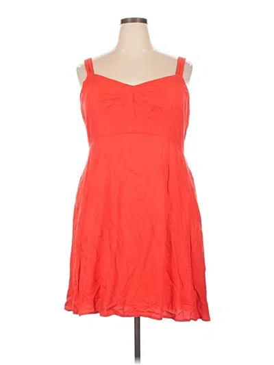 Old Navy Casual Dress In Orange