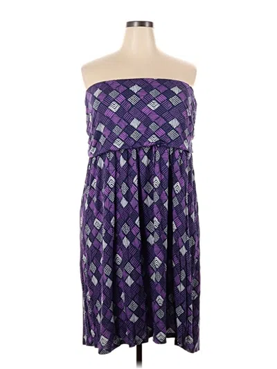 Pre-owned Old Navy Casual Dress In Purple