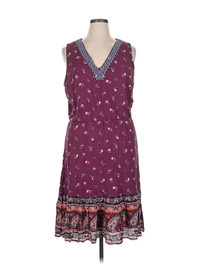 Pre-owned Old Navy Casual Dress In Purple