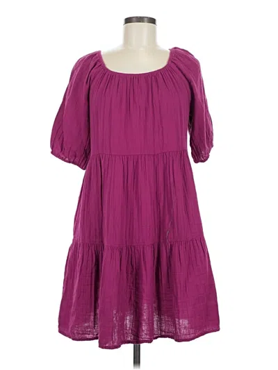 Pre-owned Old Navy Casual Dress In Purple