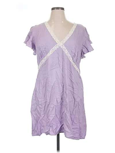 Old Navy Casual Dress In Purple