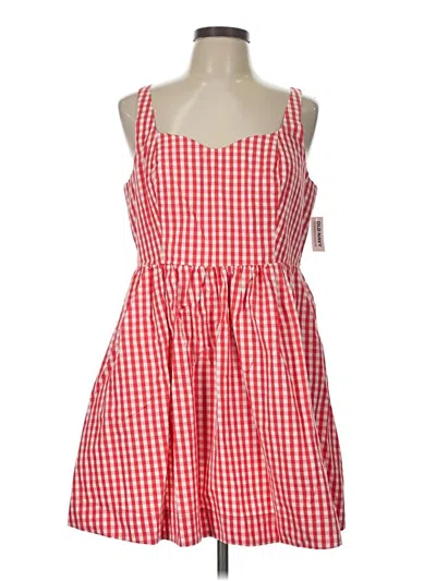 Pre-owned Old Navy Casual Dress In Red