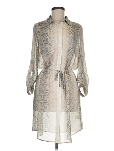 Pre-owned Old Navy Casual Dress In Silver