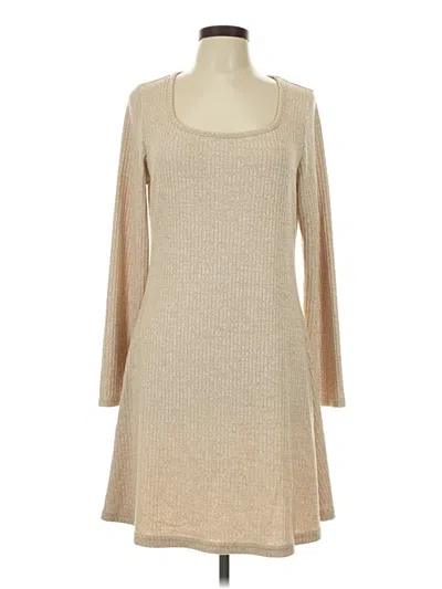 Pre-owned Old Navy Casual Dress In Tan