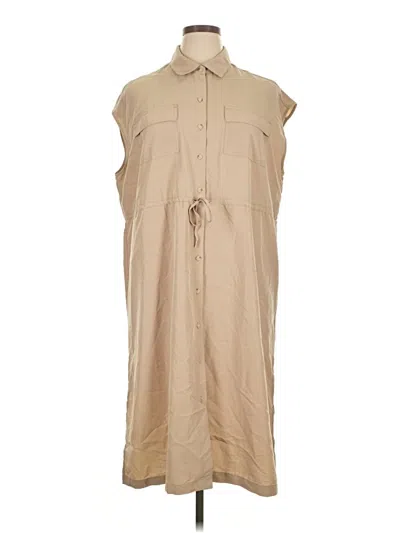 Pre-owned Old Navy Casual Dress In Tan