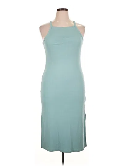 Pre-owned Old Navy Casual Dress In Teal