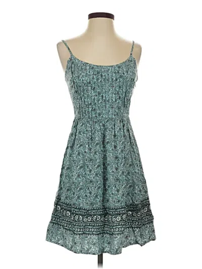 Pre-owned Old Navy Casual Dress In Teal