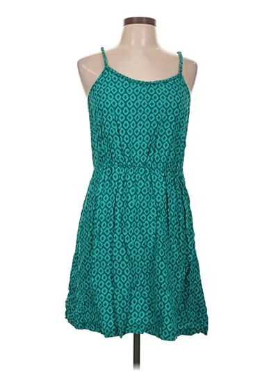 Pre-owned Old Navy Casual Dress In Teal