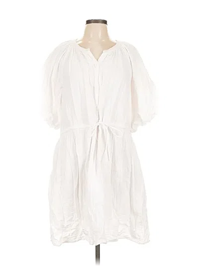 Pre-owned Old Navy Casual Dress In White