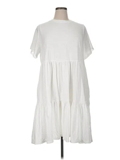 Pre-owned Old Navy Casual Dress In White