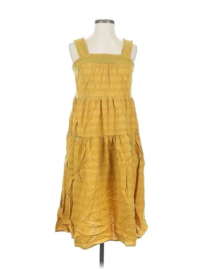 Pre-owned Old Navy Casual Dress In Yellow