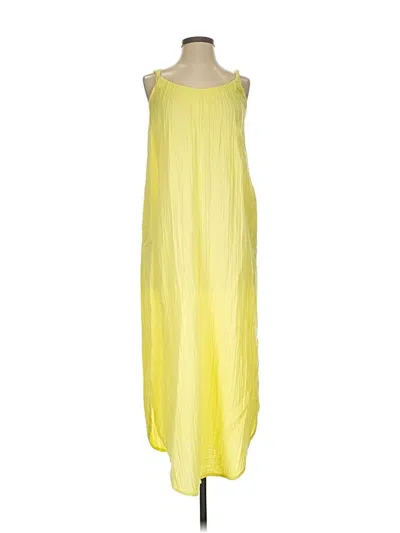 Pre-owned Old Navy Casual Dress In Yellow