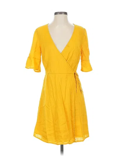 Pre-owned Old Navy Casual Dress In Yellow