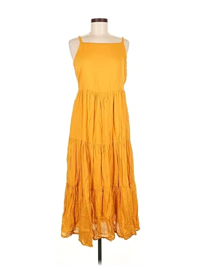 Pre-owned Old Navy Casual Dress In Yellow