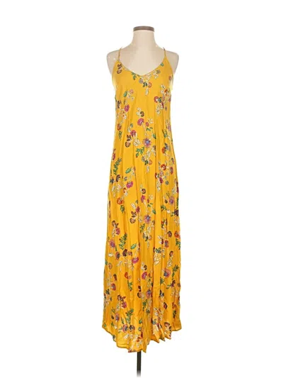 Pre-owned Old Navy Casual Dress In Yellow