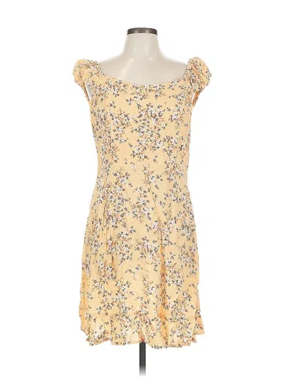 Pre-owned Old Navy Casual Dress In Yellow