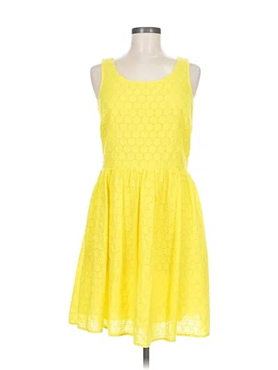 Pre-owned Old Navy Casual Dress In Yellow