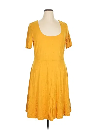Old Navy Casual Dress In Yellow