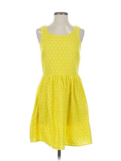 Pre-owned Old Navy Casual Dress In Yellow
